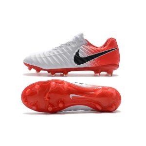 Nike Tiempo Legend Elite FG Bílý Červené